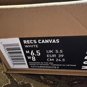 NOBULL RECS Canvas Shoes - White